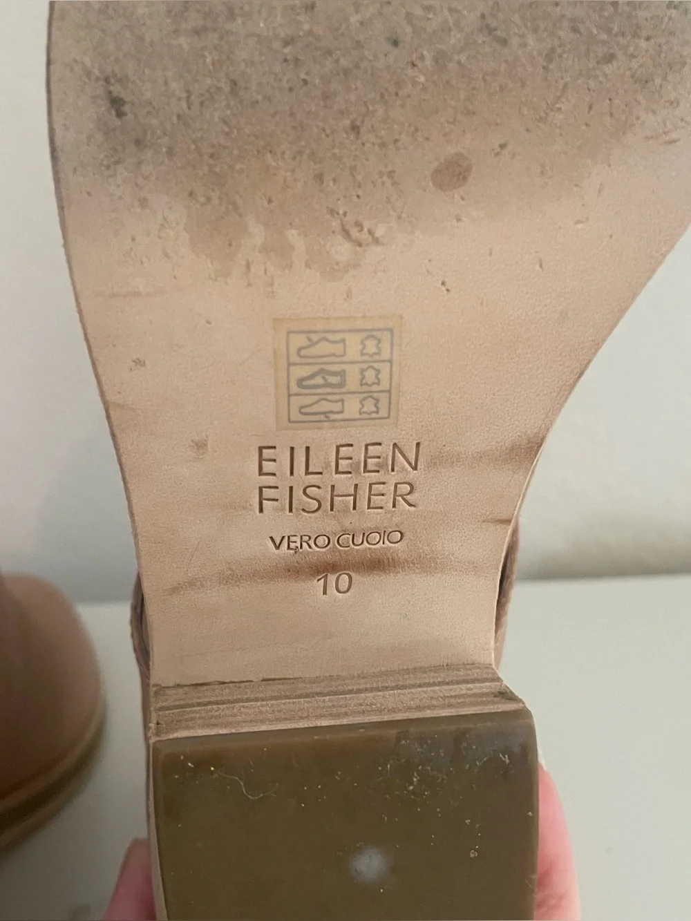 Eileen Fisher Derby Leather Ankle Booties Size 10
